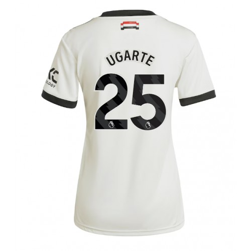 Fotballdrakt Dame Manchester United Manuel Ugarte #25 Tredjedrakt 2024-25 Kortermet